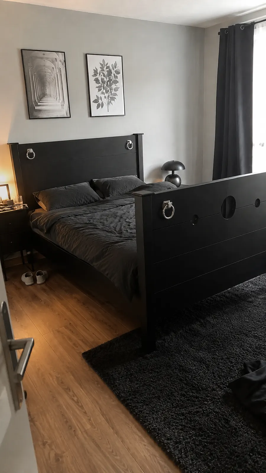 Kundenbild: Modell Schwarz · Ringe Silber
